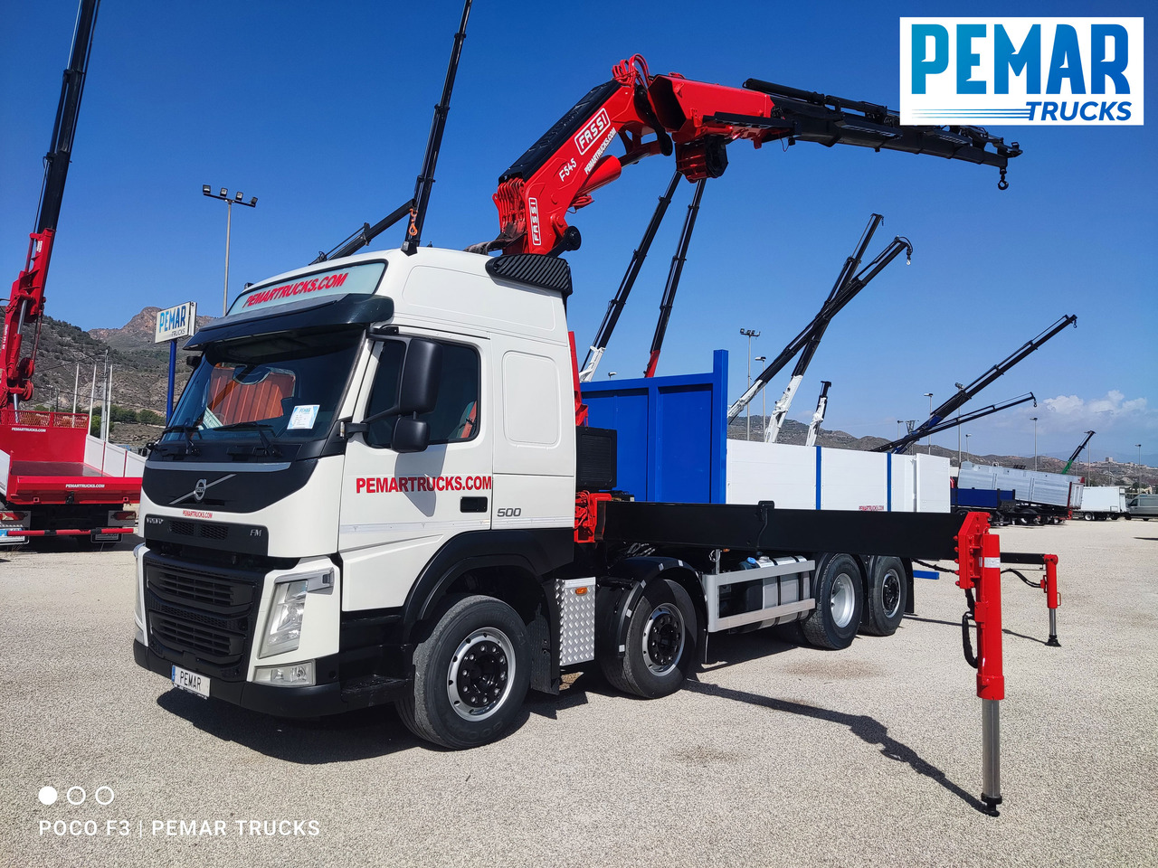 VOLVO FM 500 8X2 GRUA CAJA FIJA 32T - Truk derek: gambar 1 VOLVO FM 500 8X2 GRUA CAJA FIJA 32T - Truk derek: gambar 1