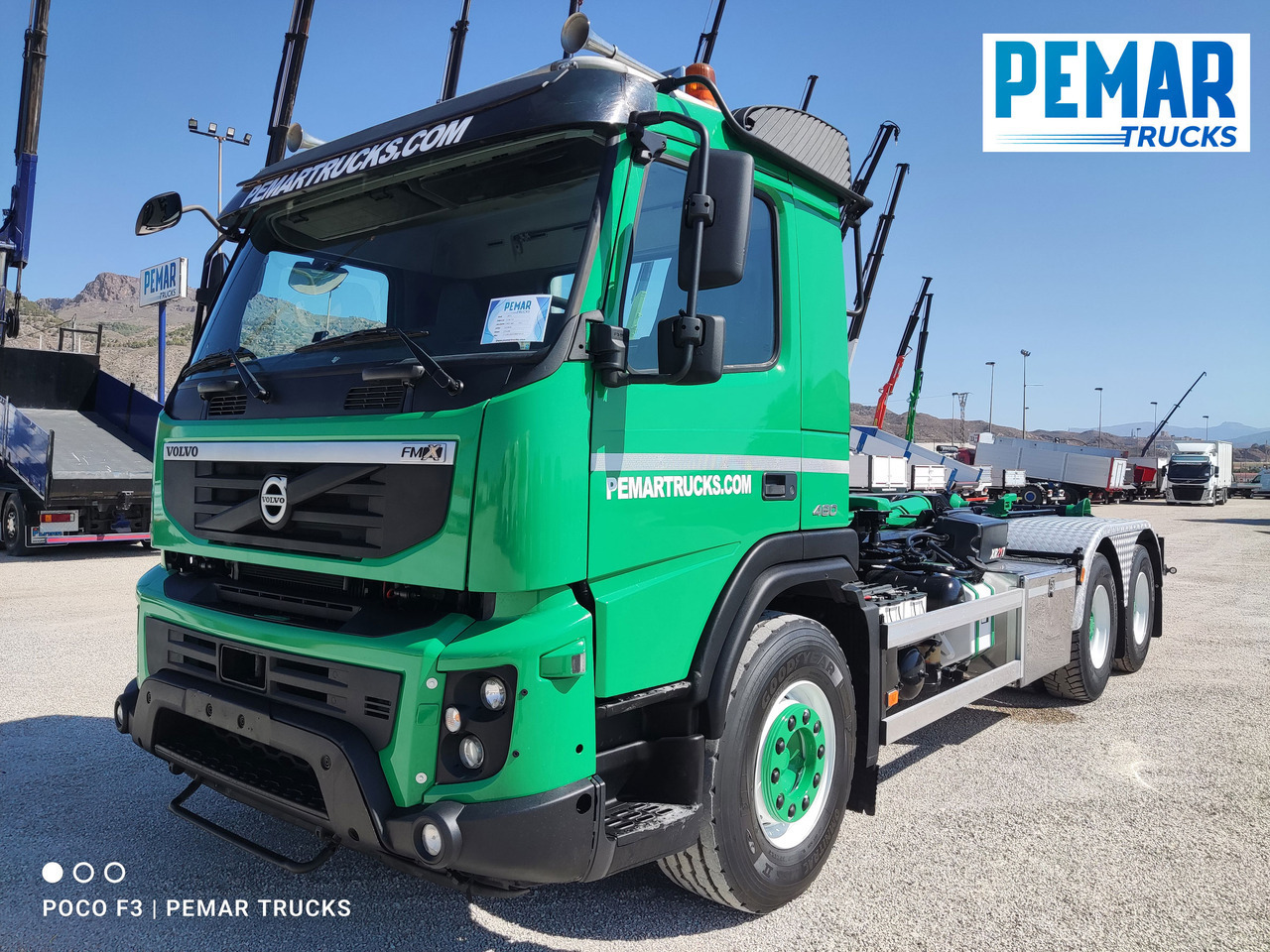 VOLVO FMX 460 6X4 MULTILIFT 21T EURO 5 - Hook lift: gambar 2 VOLVO FMX 460 6X4 MULTILIFT 21T EURO 5 - Hook lift: gambar 2