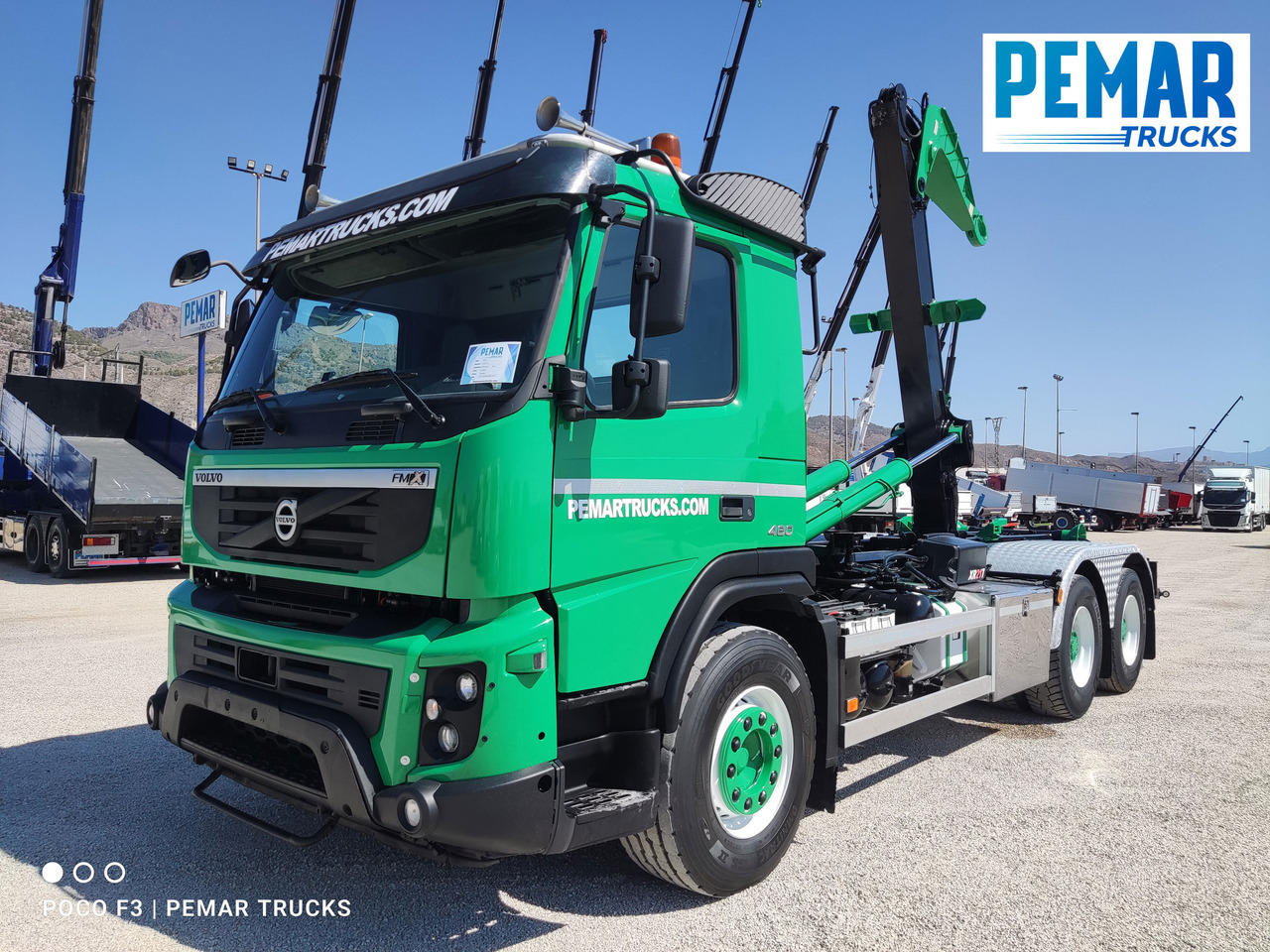 VOLVO FMX 460 6X4 MULTILIFT 21T EURO 5 - Hook lift: gambar 1 VOLVO FMX 460 6X4 MULTILIFT 21T EURO 5 - Hook lift: gambar 1