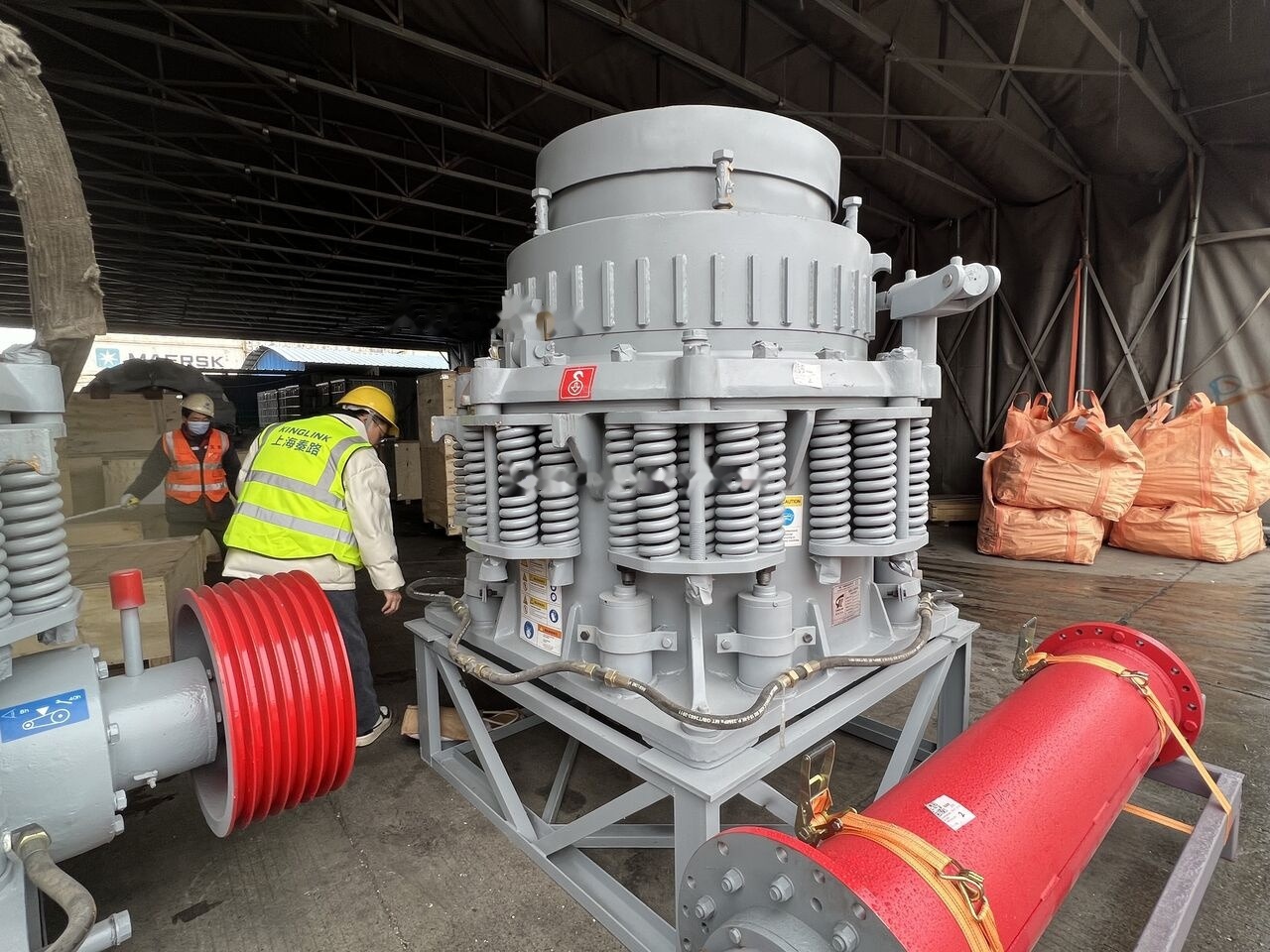 Kinglink Granulator Rock Cone Crusher 3FT SH 100TPH | Asphalt Plant - Penghancur kerucut: gambar 2 Kinglink Granulator Rock Cone Crusher 3FT SH 100TPH | Asphalt Plant - Penghancur kerucut: gambar 2