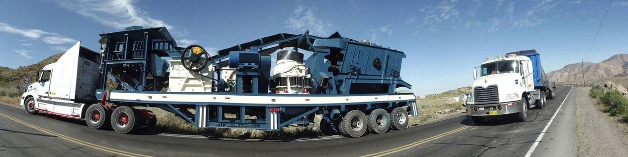 Kinglink KL3S1848C100 portable cone crushing plant - Screener: gambar 4 Kinglink KL3S1848C100 portable cone crushing plant - Screener: gambar 4