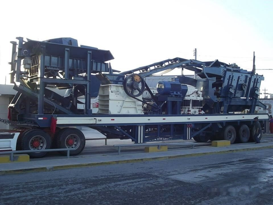 Kinglink KL3S1848C100 portable cone crushing plant - Screener: gambar 2 Kinglink KL3S1848C100 portable cone crushing plant - Screener: gambar 2