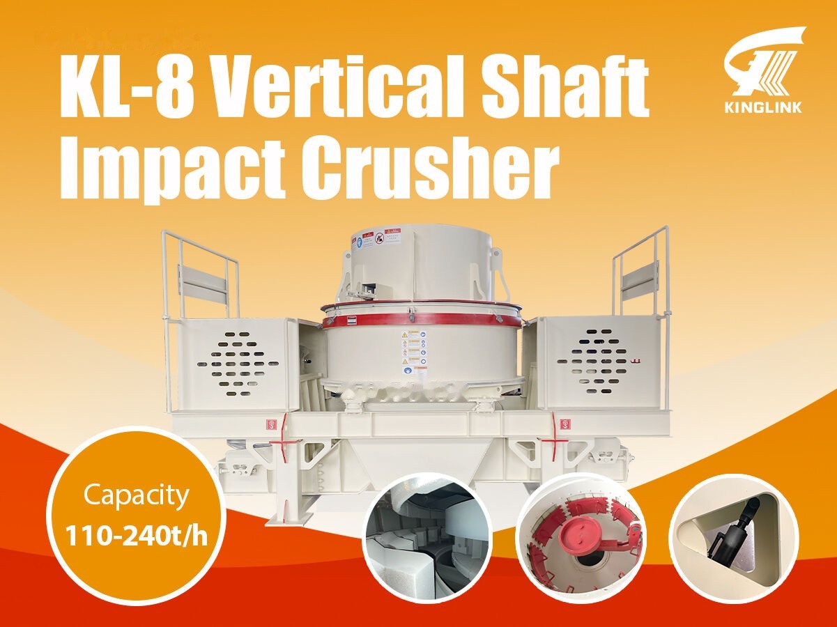 Kinglink KL8 VSI Impact Crusher for making mineral sands - Penghancur dampak: gambar 1 Kinglink KL8 VSI Impact Crusher for making mineral sands - Penghancur dampak: gambar 1