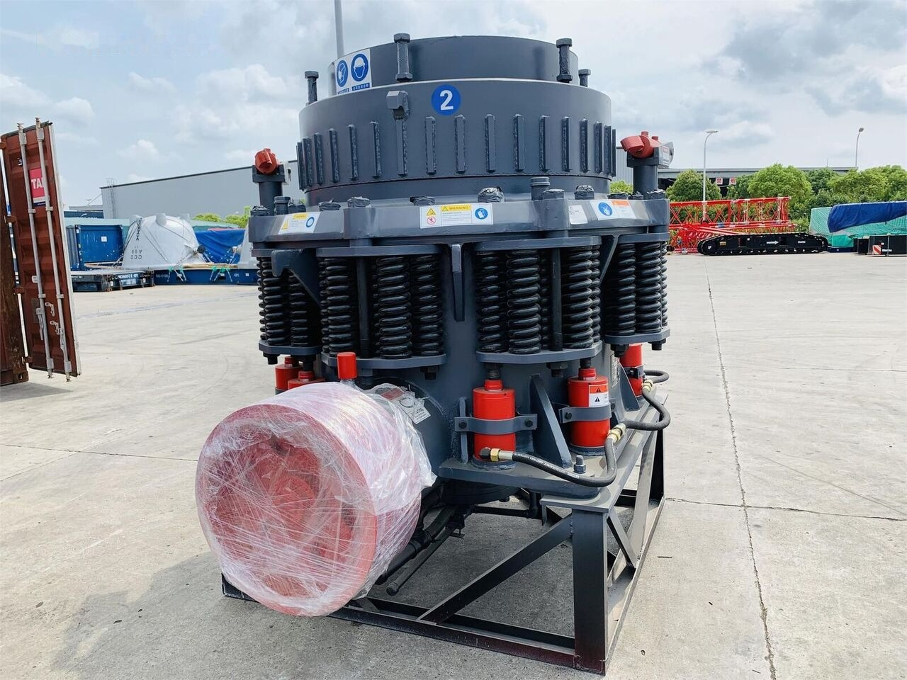 Kinglink KLM1000 Basalt/Granite Stone Cone Crusher | Asphalt batching - Penghancur kerucut: gambar 1 Kinglink KLM1000 Basalt/Granite Stone Cone Crusher | Asphalt batching - Penghancur kerucut: gambar 1