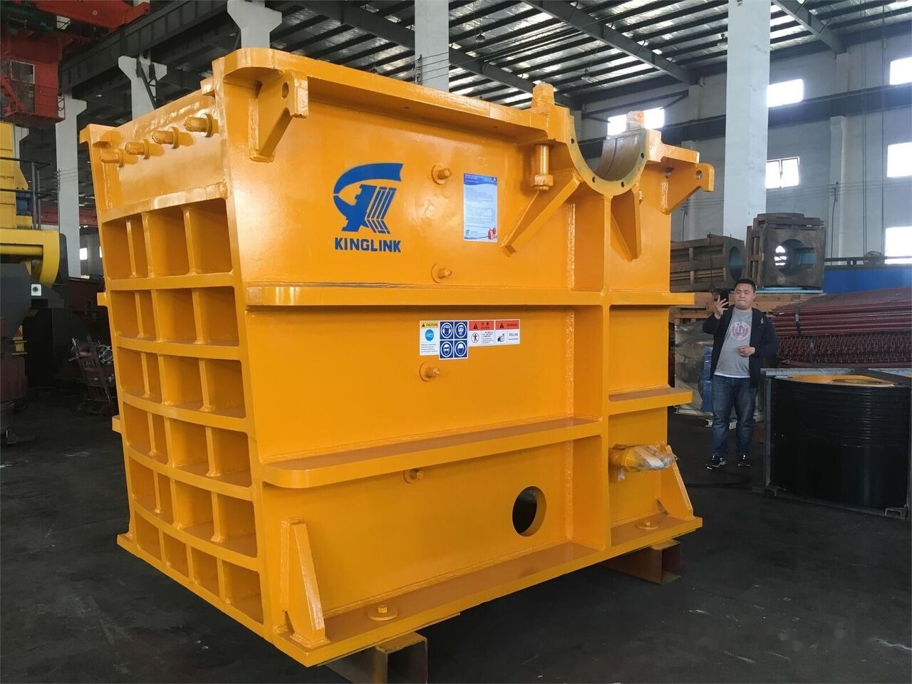 Penghancur rahang baru Kinglink KPE1200x1000 Primary Jaw Crusher for Quarry: gambar 8