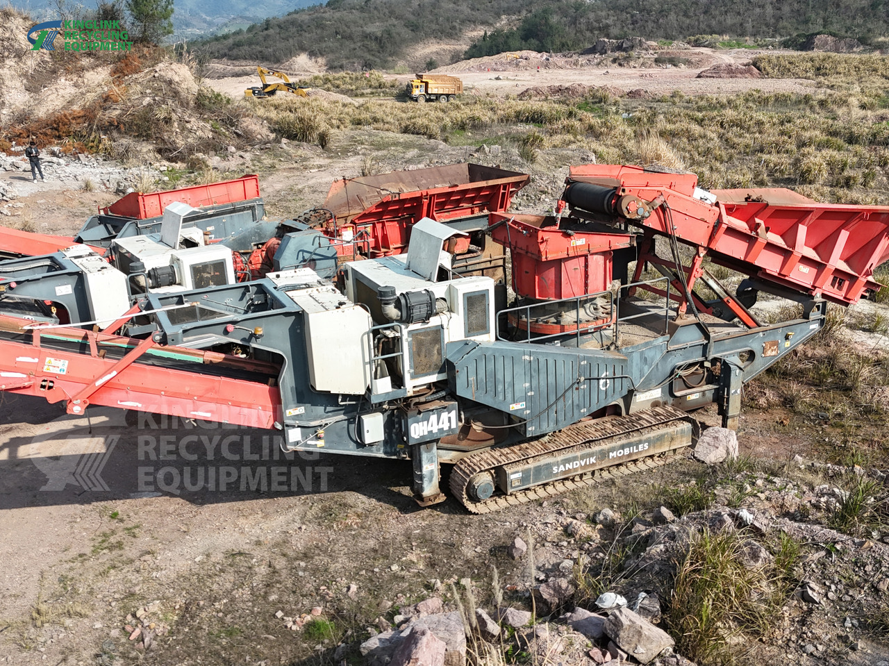SANDVIK QJ341 QH441 QA451 mobile crushing plant - Tanaman penghancur mobil: gambar 2 SANDVIK QJ341 QH441 QA451 mobile crushing plant - Tanaman penghancur mobil: gambar 2