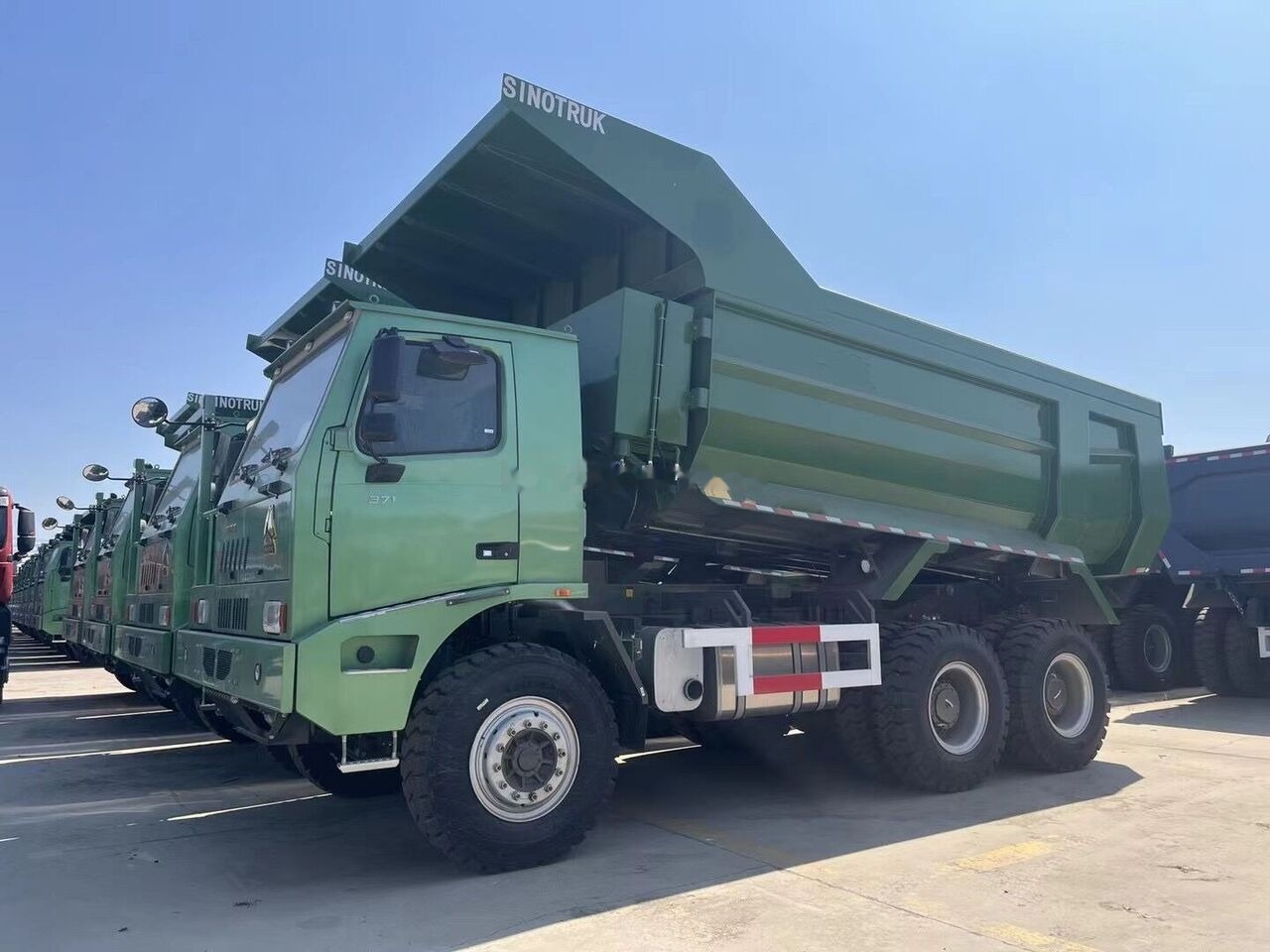Truk batu/ Dumper iebes baru Sinotruk Howo ZZ5707S3840AJ: gambar 6