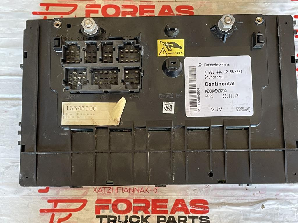 MERCEDES-BENZ ACTROS GRUNDMODUL - A 000 446 1258 - Sekring untuk Truk: gambar 2 MERCEDES-BENZ ACTROS GRUNDMODUL - A 000 446 1258 - Sekring untuk Truk: gambar 2