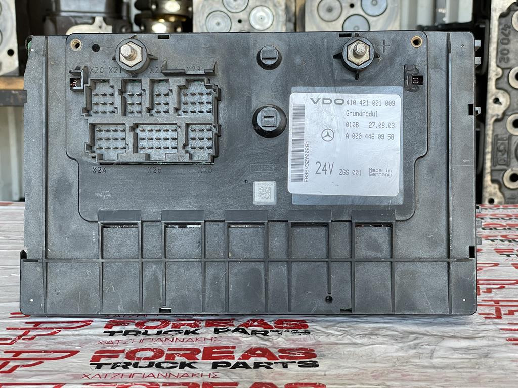 MERCEDES-BENZ ACTROS MP2 GRUNDMODUL - A 000 446 0958 - Sekring untuk Truk: gambar 1 MERCEDES-BENZ ACTROS MP2 GRUNDMODUL - A 000 446 0958 - Sekring untuk Truk: gambar 1