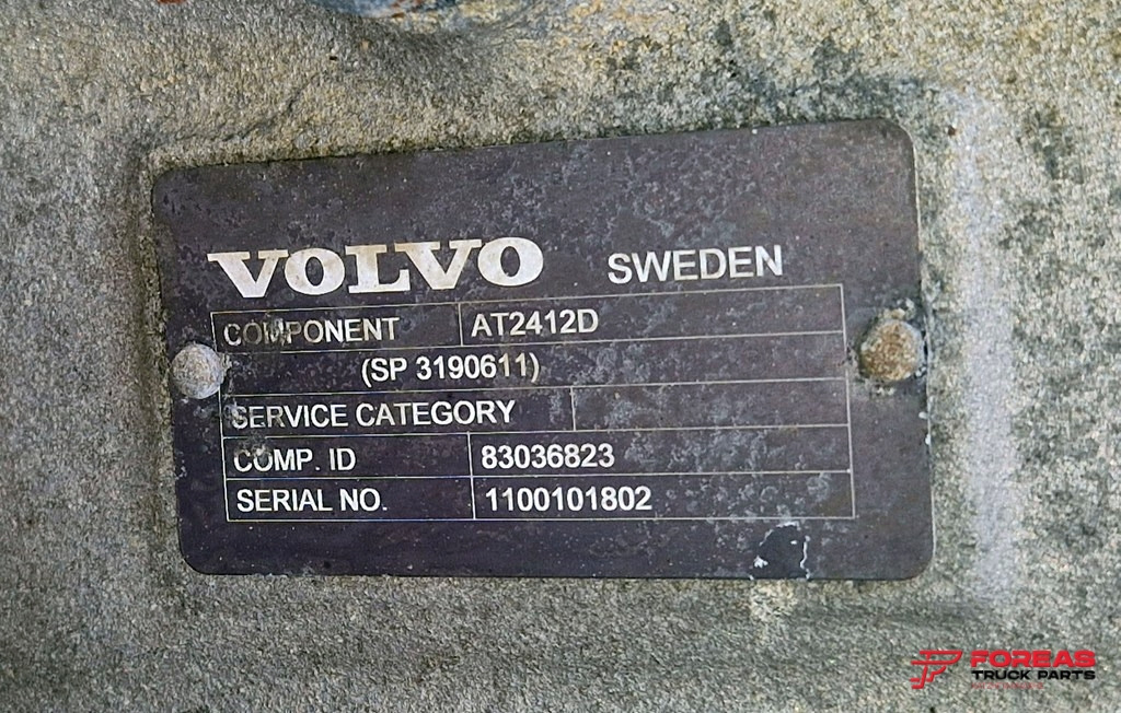 Gearbox VOLVO AT2412D: gambar 9 Gearbox VOLVO AT2412D: gambar 9