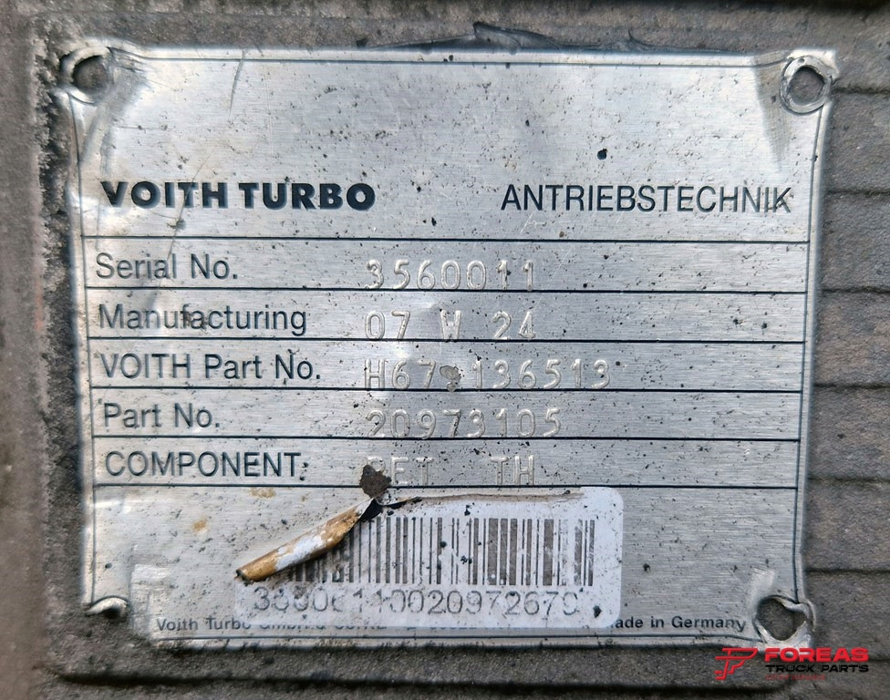 Gearbox untuk Bus VOLVO AT2512C WITH INTARDER: gambar 14
