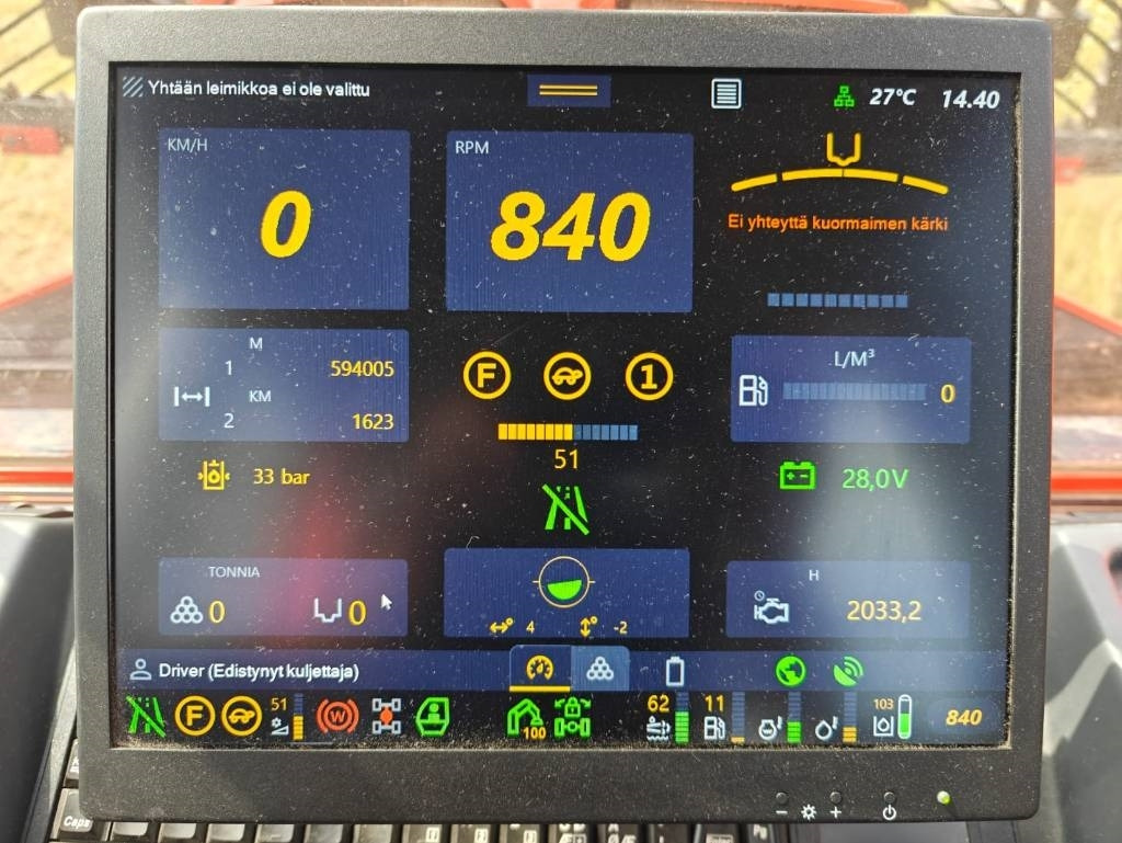 Forwarder Komatsu 855: gambar 15