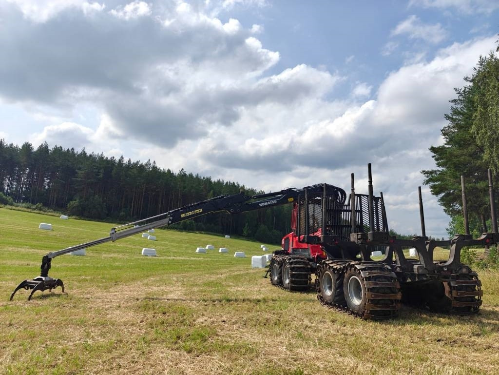 Forwarder Komatsu 855: gambar 12