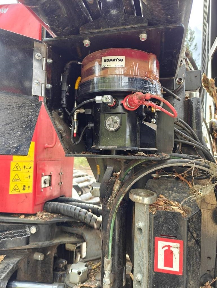 Forwarder Komatsu 855: gambar 17