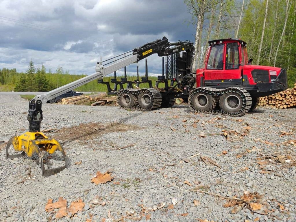 Forwarder Komatsu 855: gambar 10