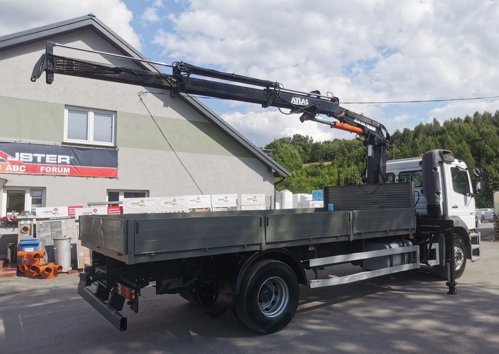 Mercedes-Benz Atego 1823 żuraw HDS Atlas 105.2 koła 315/80R22,5 - Truk flatbed, Truk derek: gambar 4 Mercedes-Benz Atego 1823 żuraw HDS Atlas 105.2 koła 315/80R22,5 - Truk flatbed, Truk derek: gambar 4
