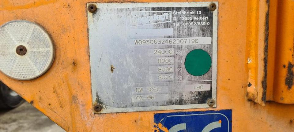 Mesin penghancur sampah Doppstadt Walzenzerkleinerer DW 3060 Büffel: gambar 6