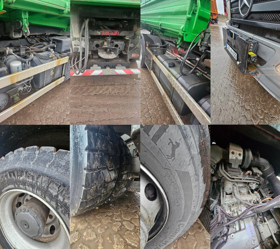 Mercedes Benz Actros | HIAB | Abroller | Kranwagen | 2008 - Truk flatbed: gambar 2 Mercedes Benz Actros | HIAB | Abroller | Kranwagen | 2008 - Truk flatbed: gambar 2