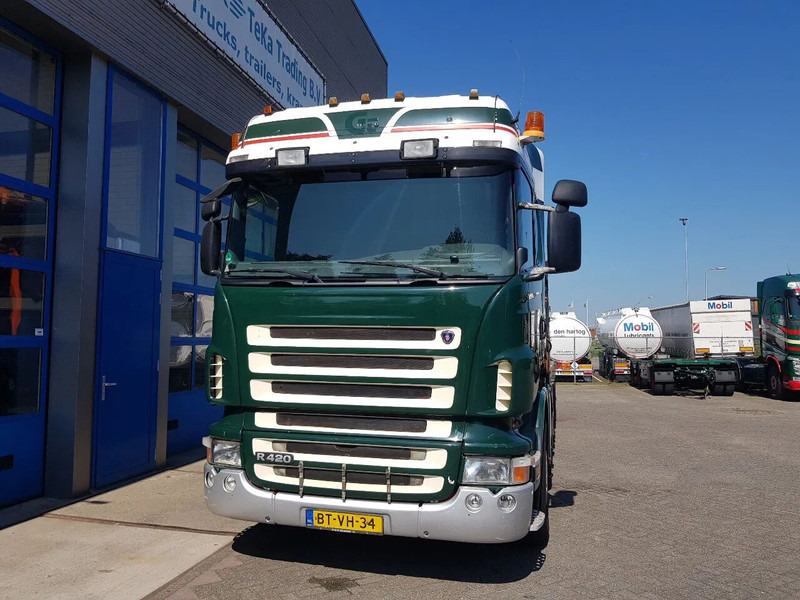 Scania R420 8x2 HIAB 800E-7 Hipro 80 ton/meter Winch Retarder - Truk flatbed: gambar 4 Scania R420 8x2 HIAB 800E-7 Hipro 80 ton/meter Winch Retarder - Truk flatbed: gambar 4