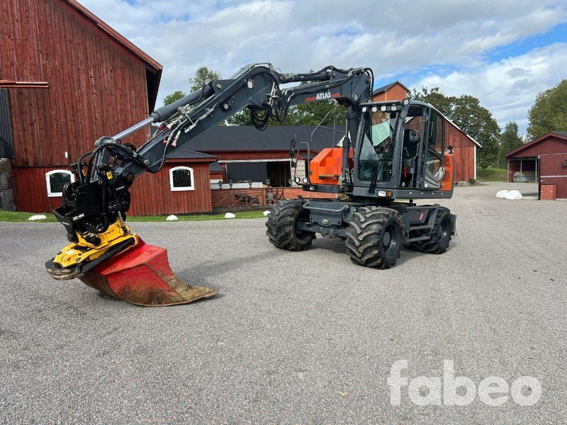 Atlas 140W Swedish Edition - Ekskavator roda: gambar 1 Atlas 140W Swedish Edition - Ekskavator roda: gambar 1