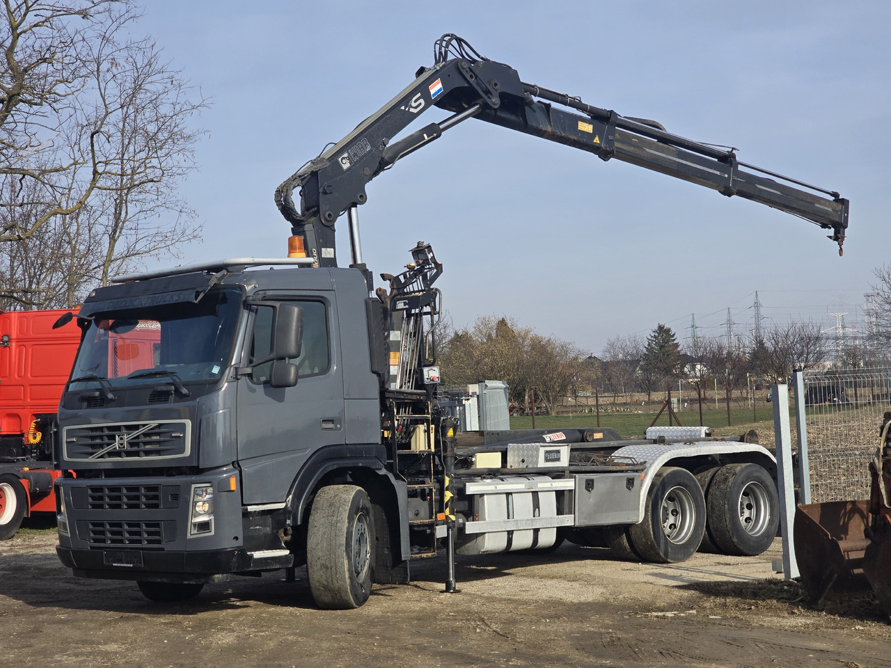 VOLVO FM 380 HOOK SYSTEM / HIAB 166 D2 DUO - Hook lift: gambar 5 VOLVO FM 380 HOOK SYSTEM / HIAB 166 D2 DUO - Hook lift: gambar 5