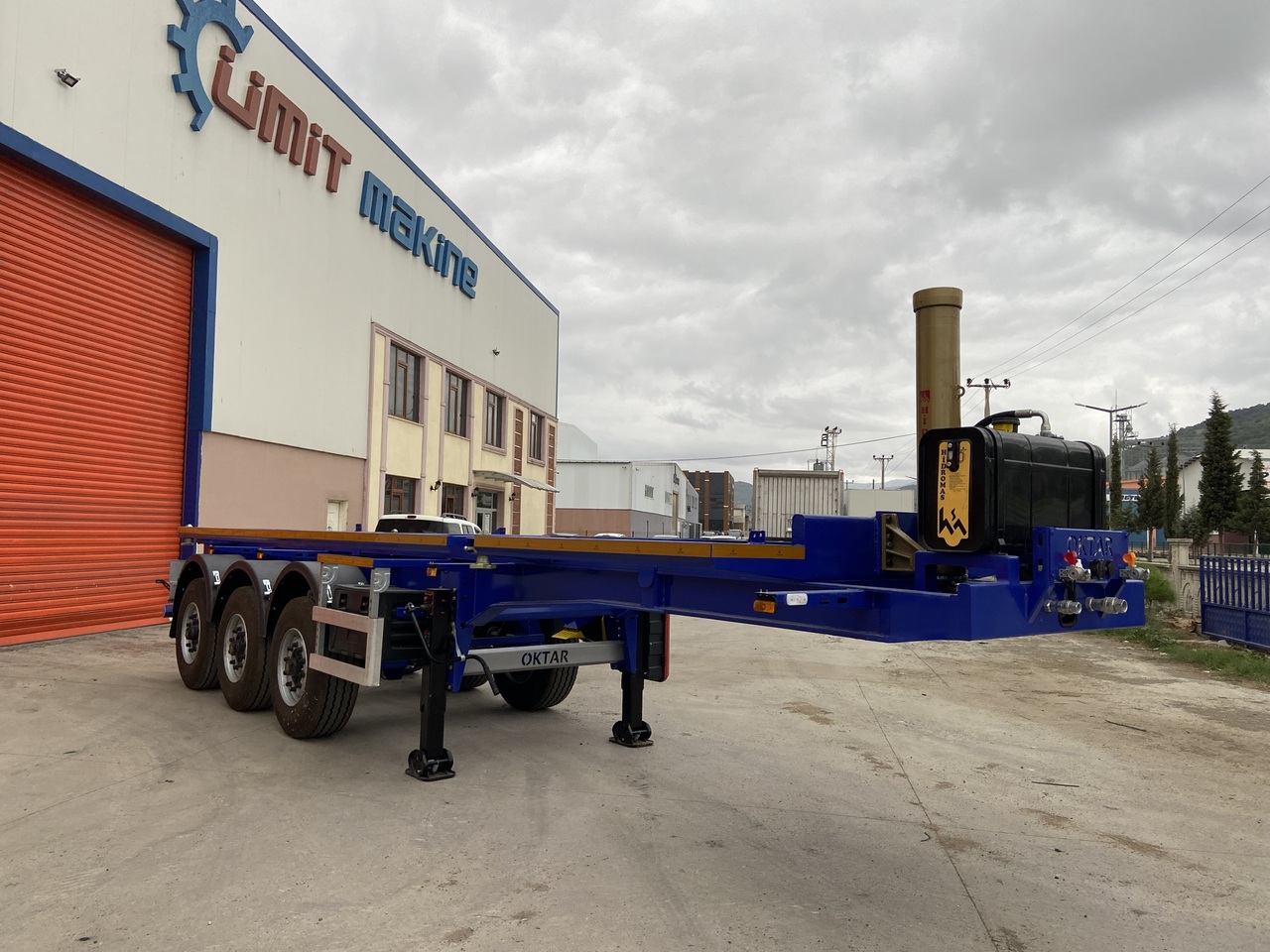 OKTAR CONTAINER TIPPER TRAILER ADR 2025 - Semi-trailer pengangkut mobil: gambar 2 OKTAR CONTAINER TIPPER TRAILER ADR 2025 - Semi-trailer pengangkut mobil: gambar 2