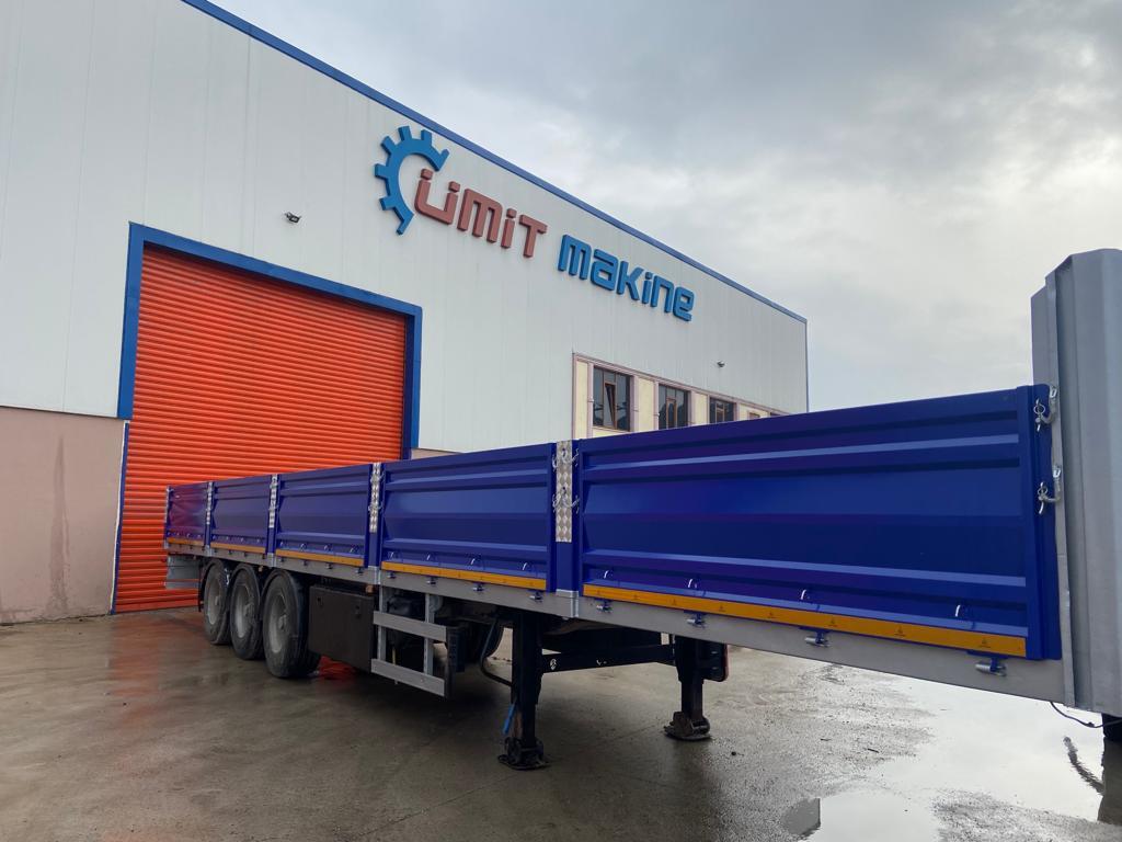 Semi-trailer low bed untuk pengangkutan mesin berat baru OKTAR TRAILER 2023: gambar 6