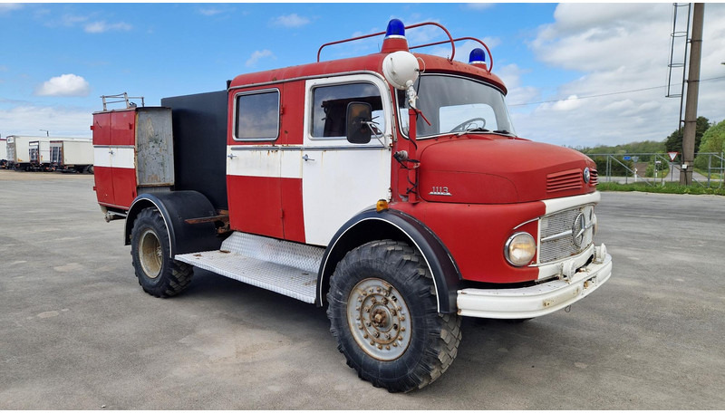 Mercedes-Benz 1113 4X4 new tank - Truk pemadam kebakaran: gambar 2 Mercedes-Benz 1113 4X4 new tank - Truk pemadam kebakaran: gambar 2