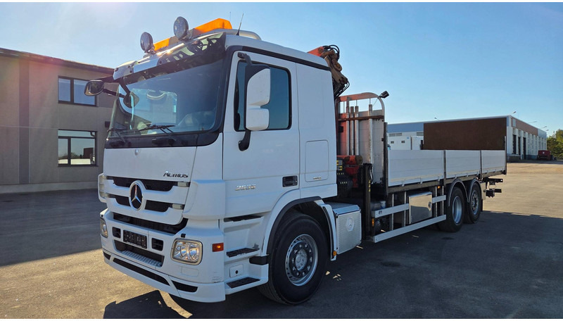 Mercedes-Benz Actros 2536 6X2 Palfinger PK16502 - Truk flatbed, Truk derek: gambar 5 Mercedes-Benz Actros 2536 6X2 Palfinger PK16502 - Truk flatbed, Truk derek: gambar 5