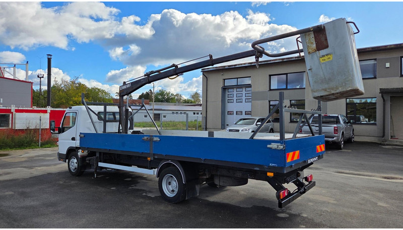 Mitsubishi CANTER FE85B HIAB 026 - Truk flatbed, Truk derek: gambar 4 Mitsubishi CANTER FE85B HIAB 026 - Truk flatbed, Truk derek: gambar 4