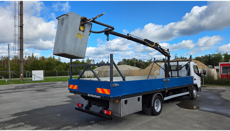 Mitsubishi CANTER FE85B HIAB 026 - Truk flatbed, Truk derek: gambar 3 Mitsubishi CANTER FE85B HIAB 026 - Truk flatbed, Truk derek: gambar 3