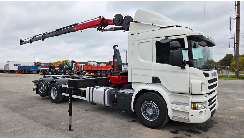 Scania P370 6X2*4 HMF 1730 - Hook lift, Truk derek: gambar 2 Scania P370 6X2*4 HMF 1730 - Hook lift, Truk derek: gambar 2