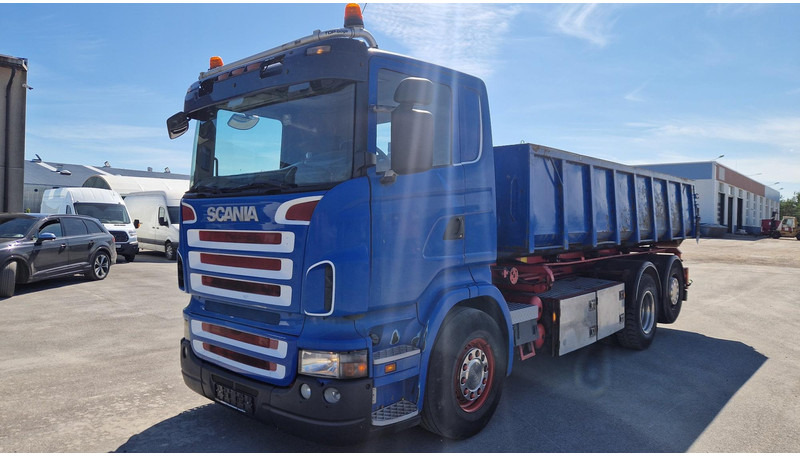 Scania R340 6X2*4 + Container - Truk pembawa sistem kabel: gambar 1 Scania R340 6X2*4 + Container - Truk pembawa sistem kabel: gambar 1