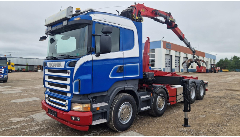 Scania R500 8X4 Epsilon E250Z95 - Hook lift, Truk derek: gambar 1 Scania R500 8X4 Epsilon E250Z95 - Hook lift, Truk derek: gambar 1