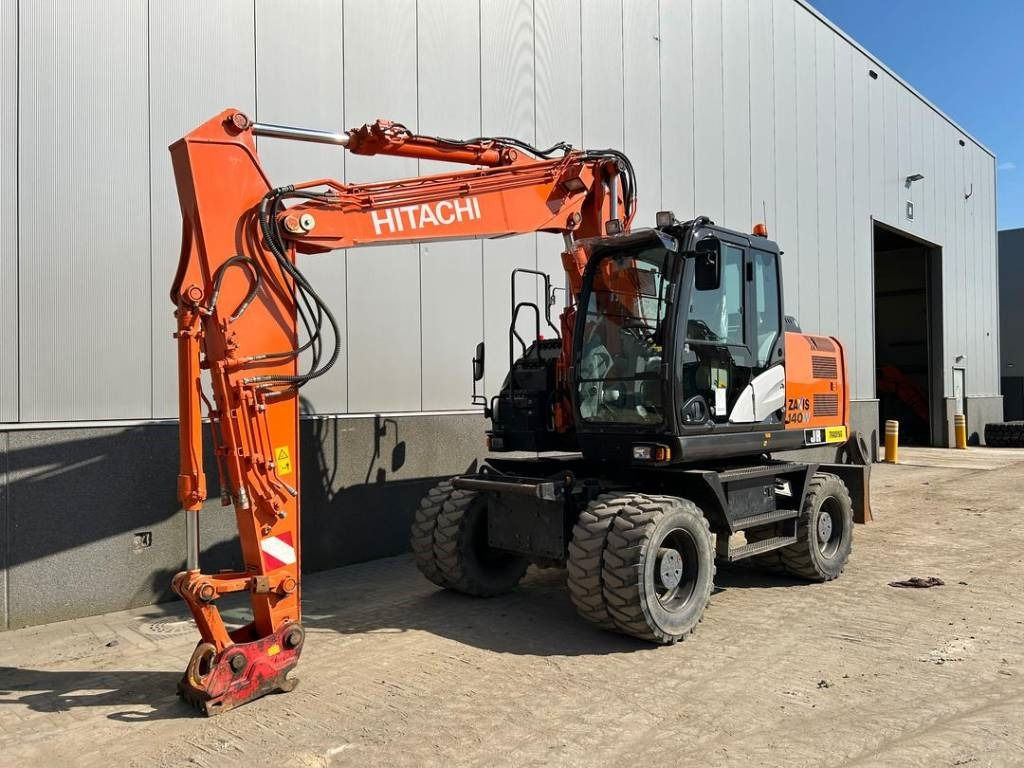 Hitachi ZX 140 W-5B - Ekskavator roda: gambar 2 Hitachi ZX 140 W-5B - Ekskavator roda: gambar 2