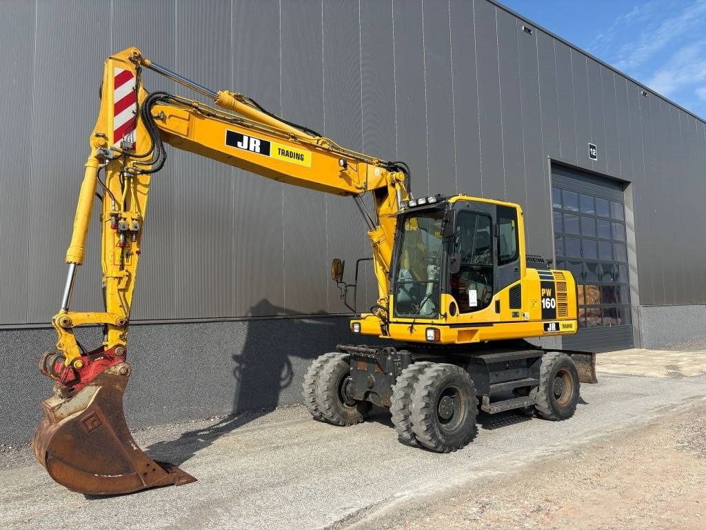 Komatsu PW 160 - Ekskavator roda: gambar 2 Komatsu PW 160 - Ekskavator roda: gambar 2