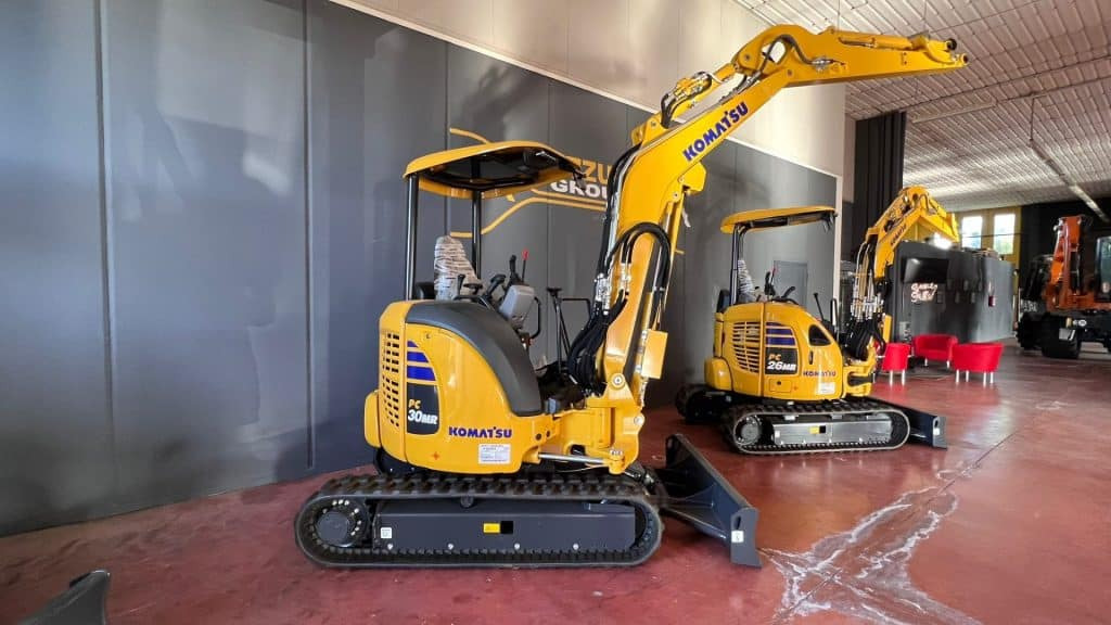 Ekskavator mini baru Komatsu PC30 MR-5: gambar 16