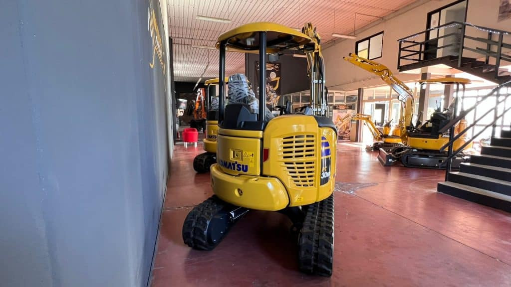 Ekskavator mini baru Komatsu PC30 MR-5: gambar 17