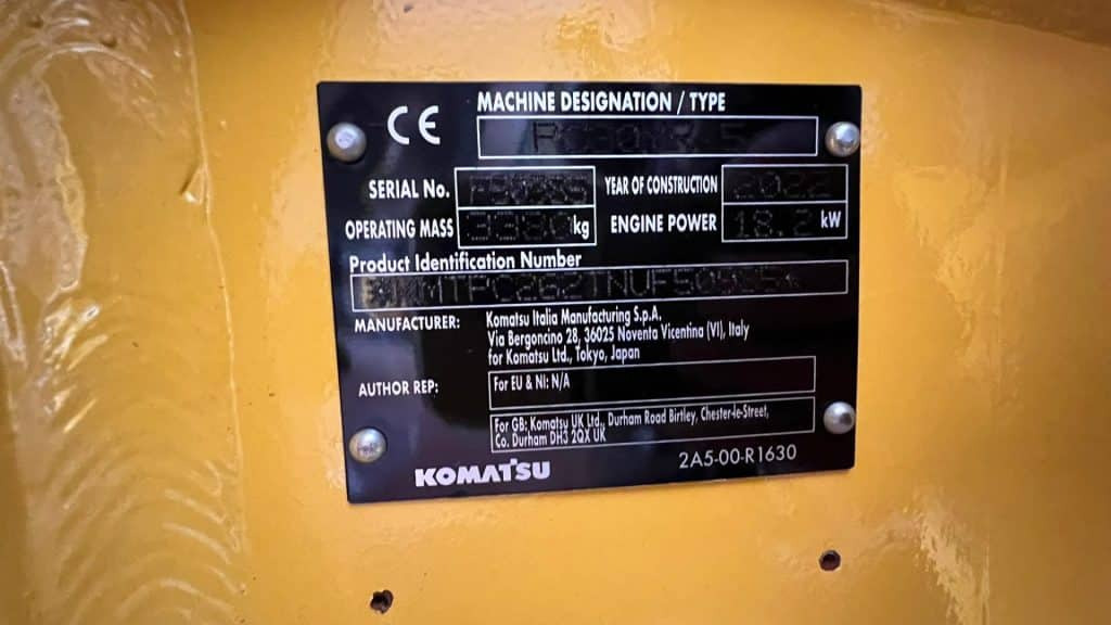 Ekskavator mini baru Komatsu PC30 MR-5: gambar 19