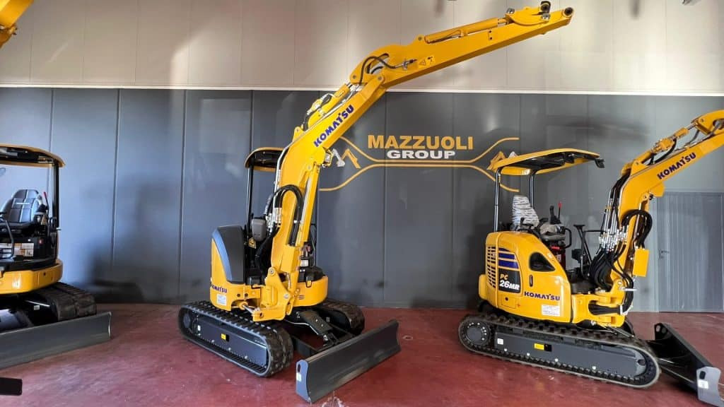 Ekskavator mini baru Komatsu PC30 MR-5: gambar 20