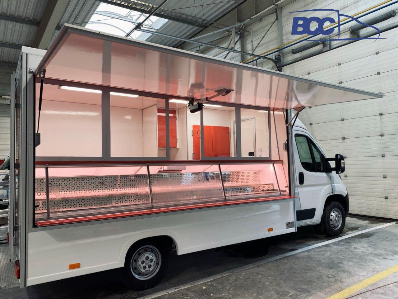 BCC POLSKA - FOOD TRUCK - MOBILNY SKLEP MIĘSNY PEUGEOT BOXER - Truk penjual: gambar 1 BCC POLSKA - FOOD TRUCK - MOBILNY SKLEP MIĘSNY PEUGEOT BOXER - Truk penjual: gambar 1