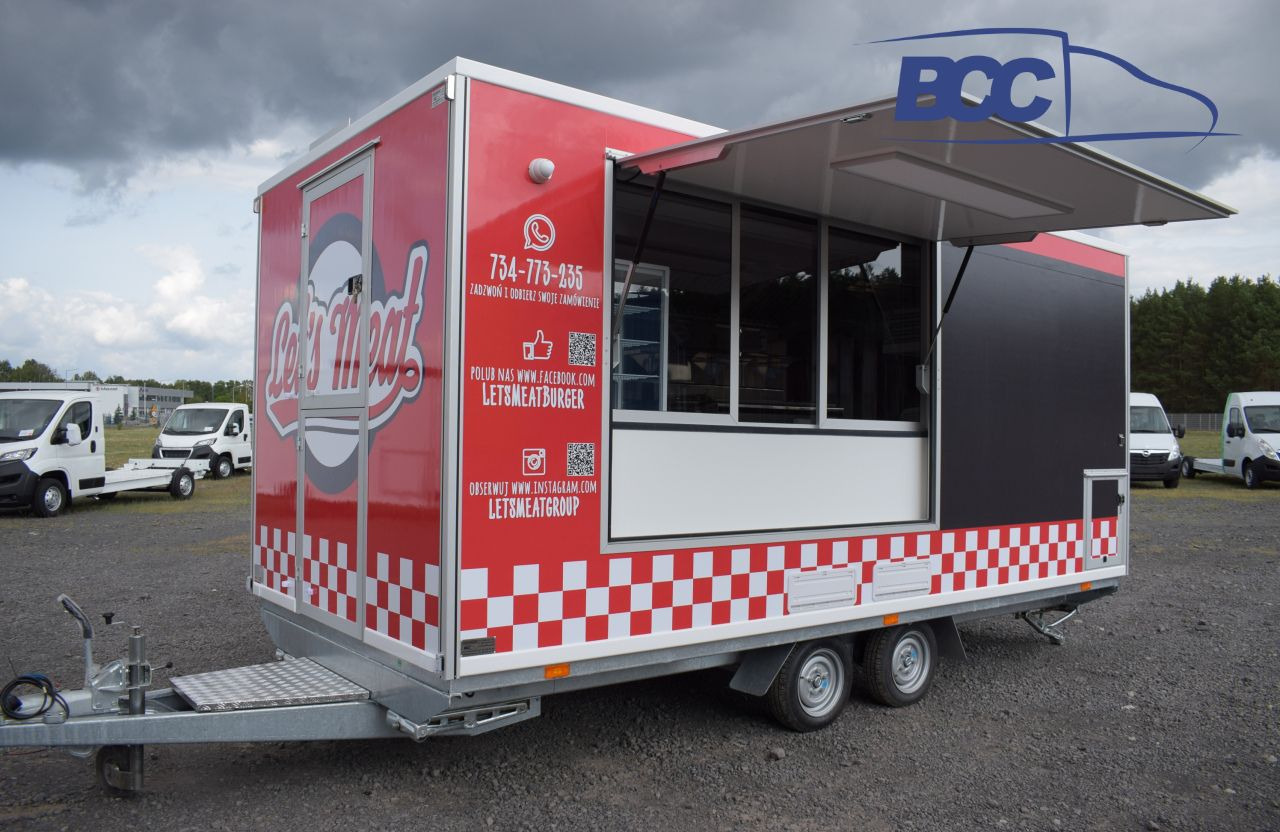 BCC POLSKA - PRZYCZEPA GASTRONOMICZNA - FOOD TRUCK - CATERING TRAILER - HANDLOWA, PIZZA, BURGER, KEBAB, KURCZAK Z ROŻNA, LODY, KAWA, PĄCZKI - Trailer penjual: gambar 3 BCC POLSKA - PRZYCZEPA GASTRONOMICZNA - FOOD TRUCK - CATERING TRAILER - HANDLOWA, PIZZA, BURGER, KEBAB, KURCZAK Z ROŻNA, LODY, KAWA, PĄCZKI - Trailer penjual: gambar 3