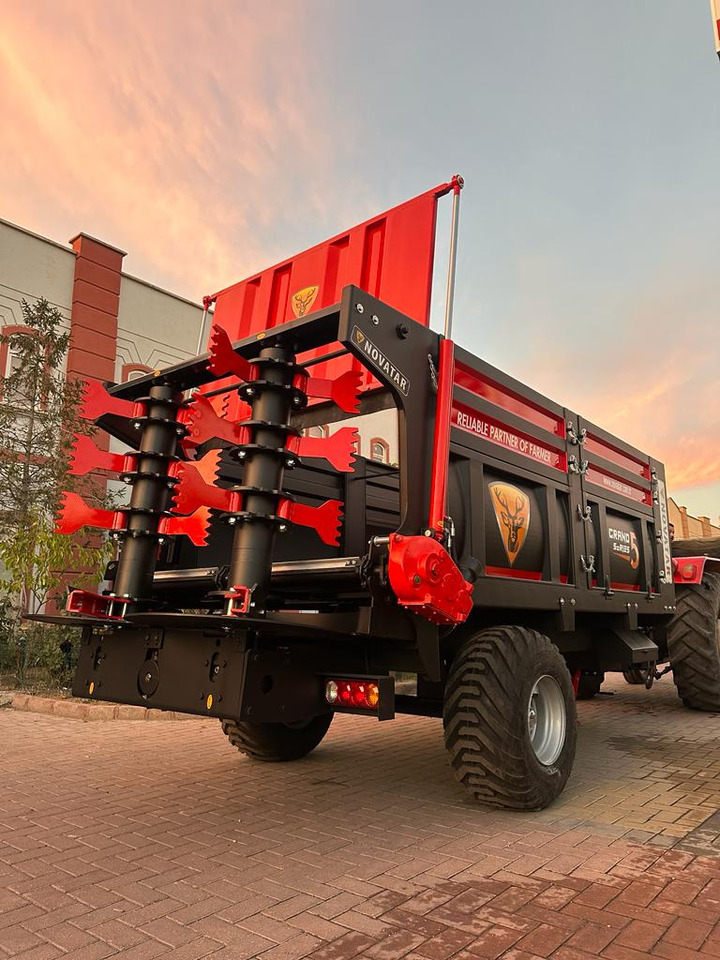 Novatar Manure Spreader 5 m3 - Penyebar kotoran: gambar 1 Novatar Manure Spreader 5 m3 - Penyebar kotoran: gambar 1