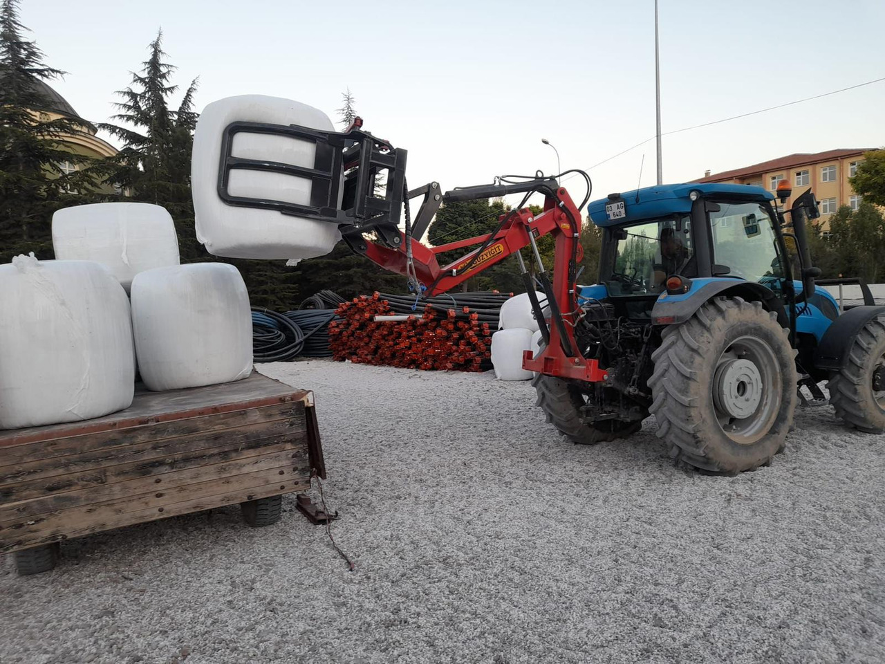 Traktor Novatar Tractor Rear Loader: gambar 23
