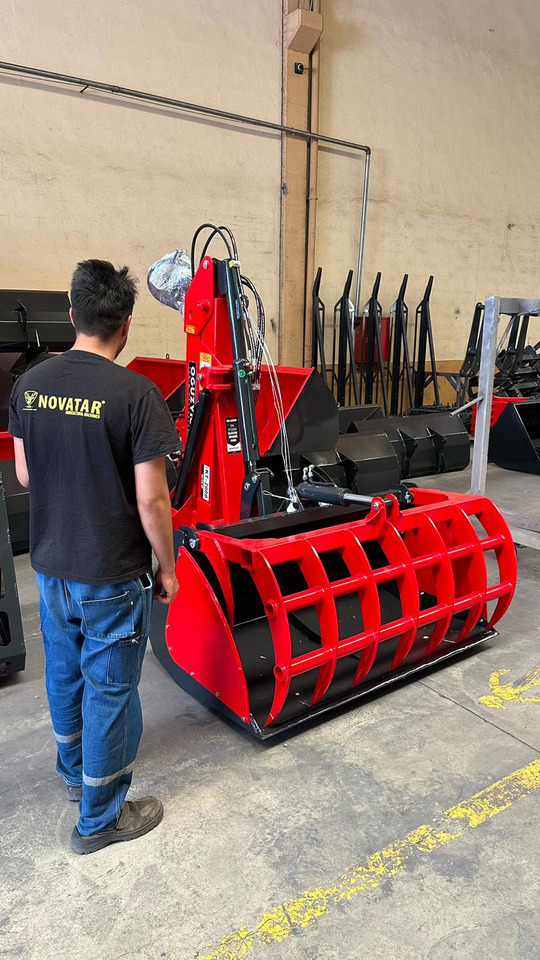 Traktor Novatar Tractor Rear Loader: gambar 11