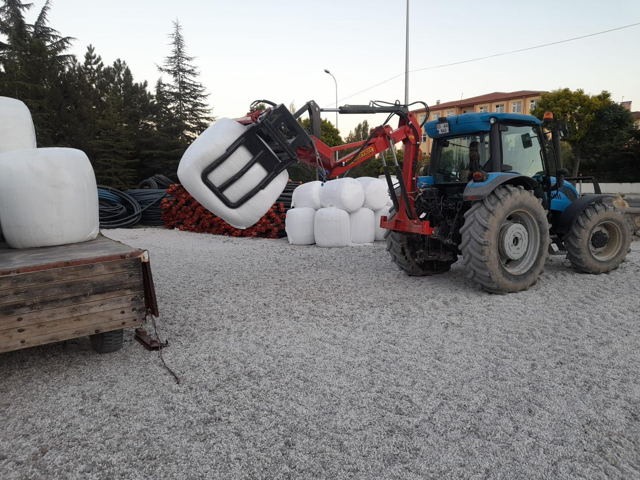 Traktor Novatar Tractor Rear Loader: gambar 22