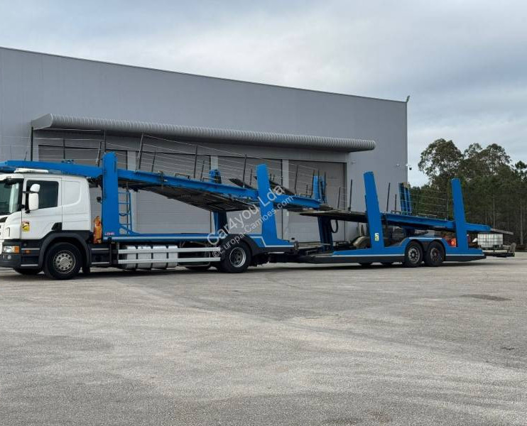 Scania P 450 - Truk pengangkut mobil: gambar 1 Scania P 450 - Truk pengangkut mobil: gambar 1