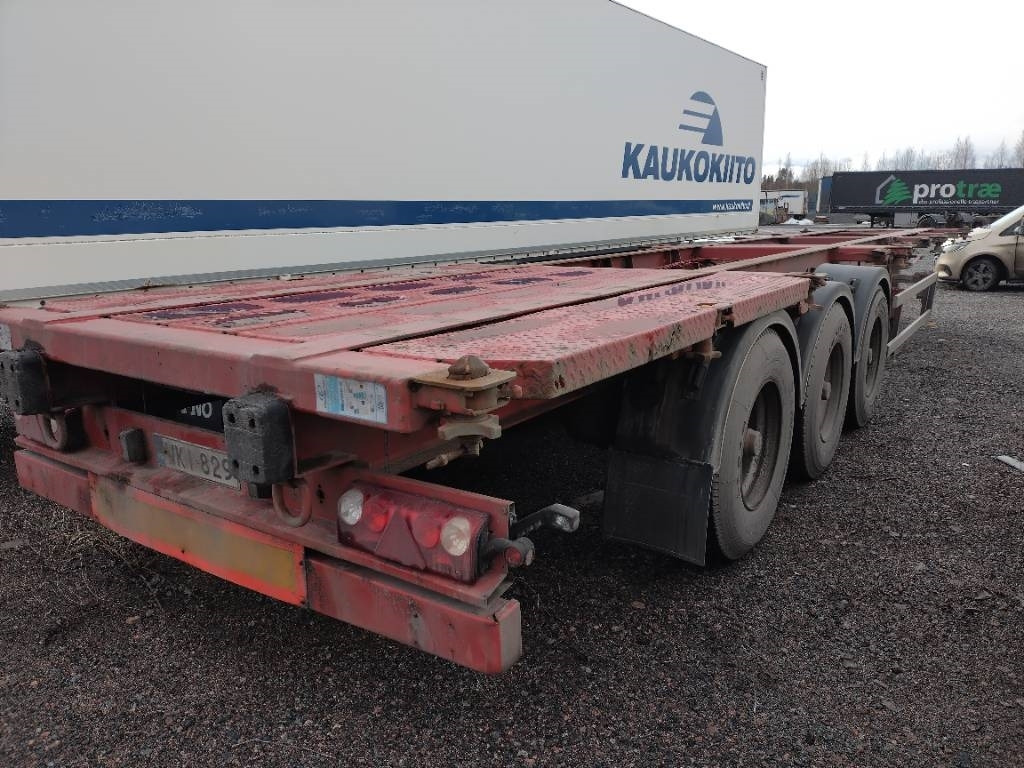 Närko Suora konttiraami, purkutaso - Semi-trailer pengangkut mobil: gambar 3 Närko Suora konttiraami, purkutaso - Semi-trailer pengangkut mobil: gambar 3