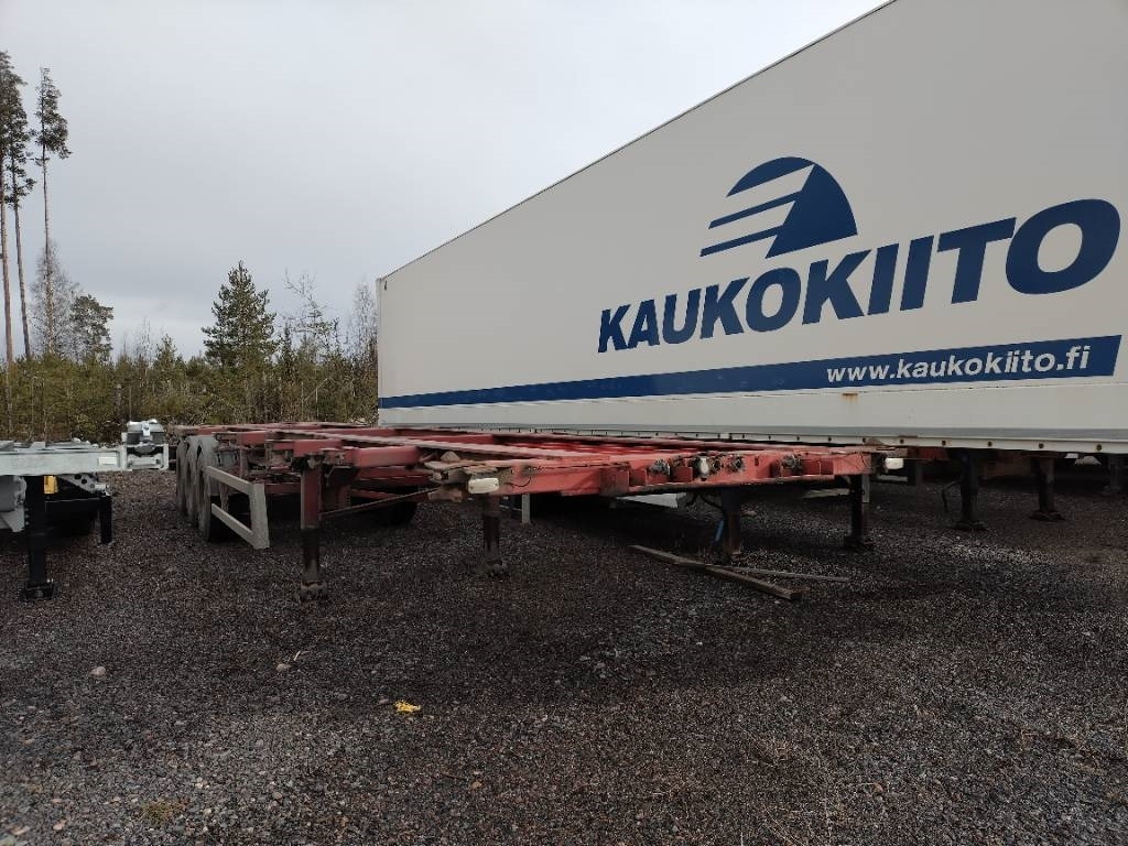 Närko Suora konttiraami, purkutaso - Semi-trailer pengangkut mobil: gambar 4 Närko Suora konttiraami, purkutaso - Semi-trailer pengangkut mobil: gambar 4