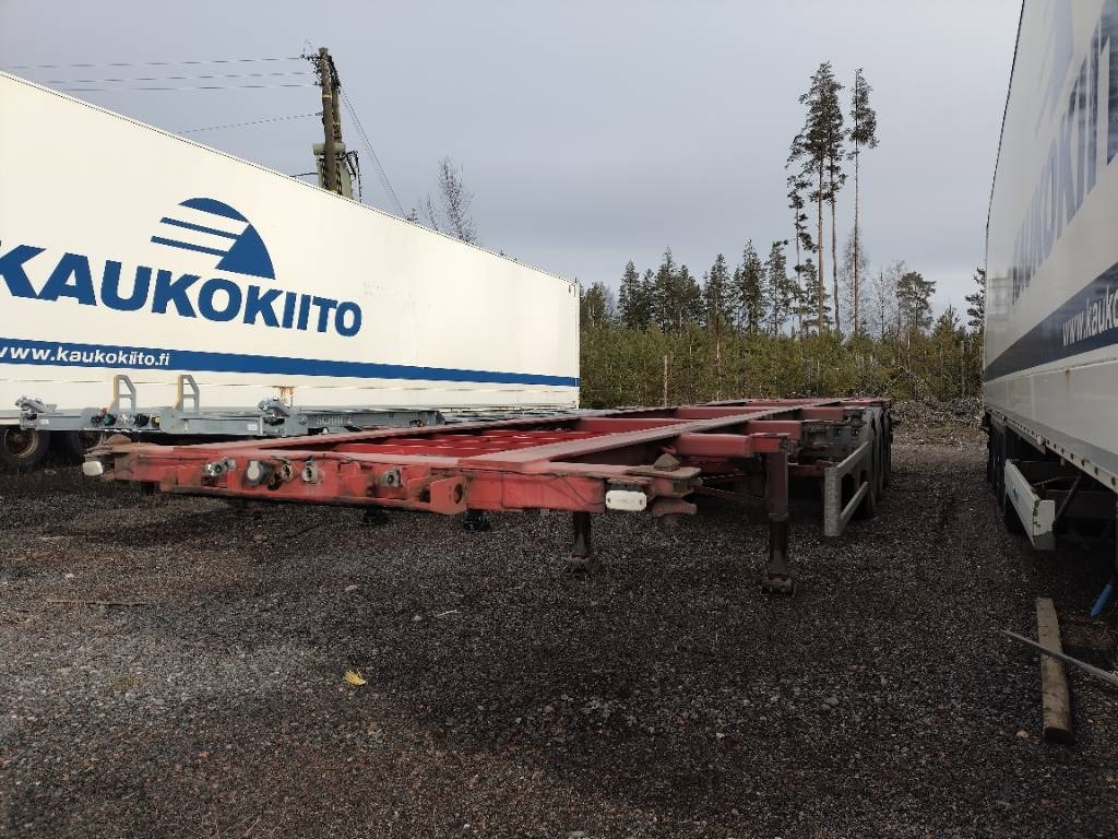 Närko Suora konttiraami, purkutaso - Semi-trailer pengangkut mobil: gambar 2 Närko Suora konttiraami, purkutaso - Semi-trailer pengangkut mobil: gambar 2